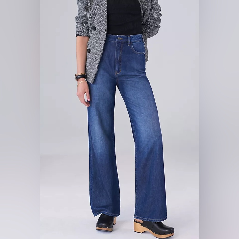 Pilcro The Annie Wide-Leg Jeans